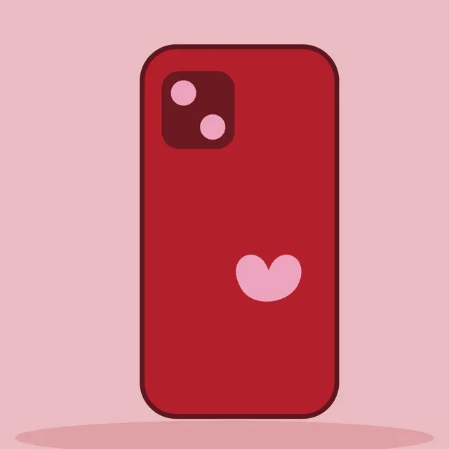 Sample Instagram post: Cherry Phone Case Set