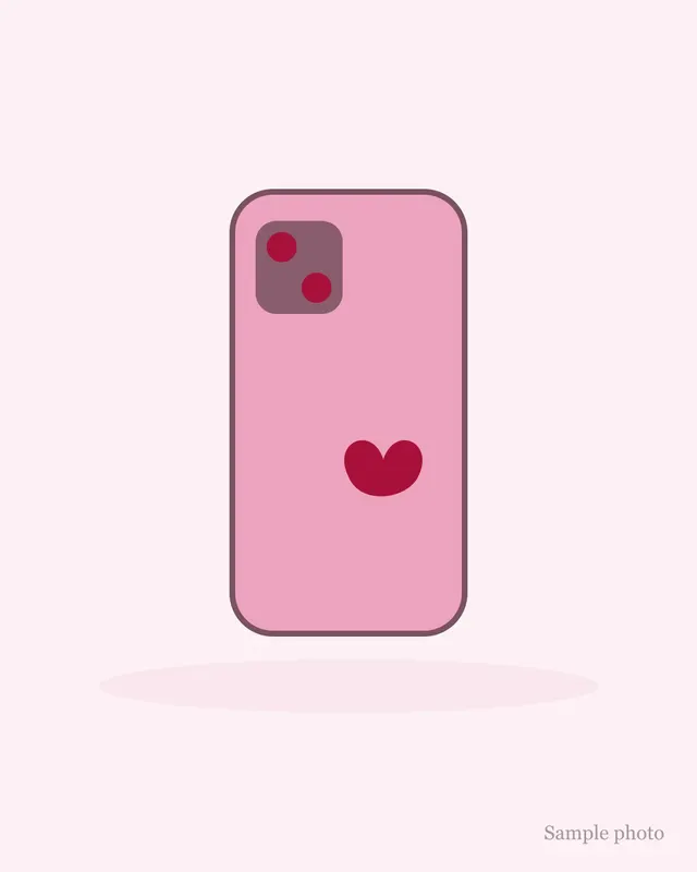 Floral Clear Phone Case