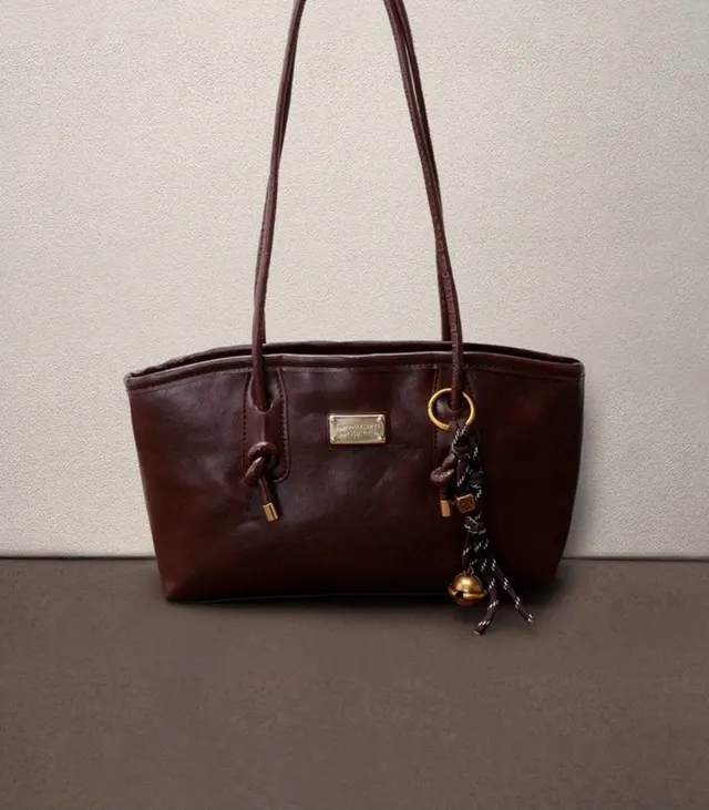 Brown Charm Tote