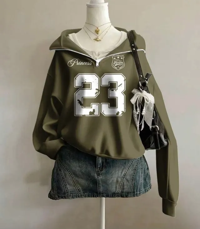 Olive Princess 23 Half-Zip