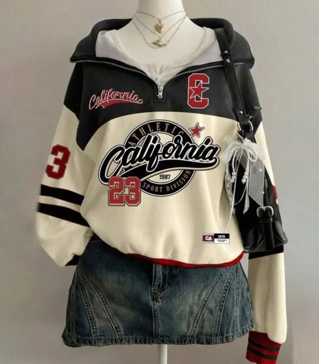 California Varsity Half-Zip