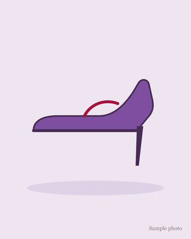 Purple Satin Heels